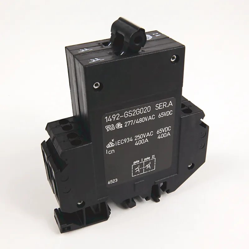 1492-GS2G070 2 Pole High Den. Slim Mini.Cb 7 A