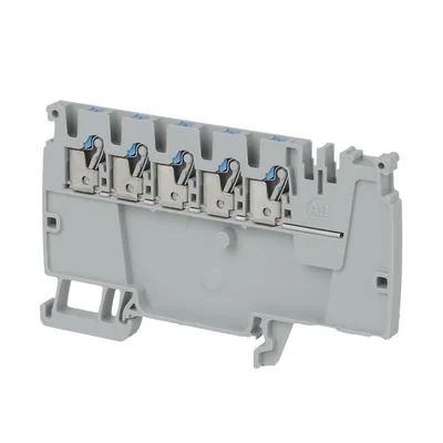 1492-P10PD3E-5W IEC Feed-Through Push-in Terminal Block