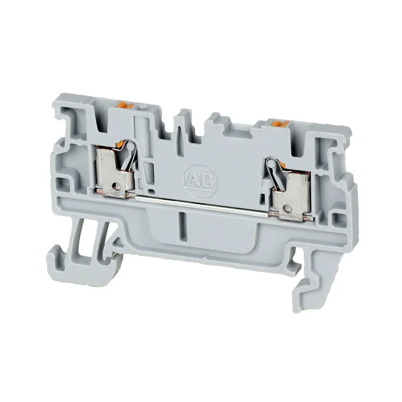 1492-P2-BR IEC Feed-Through Push-in Terminal Block