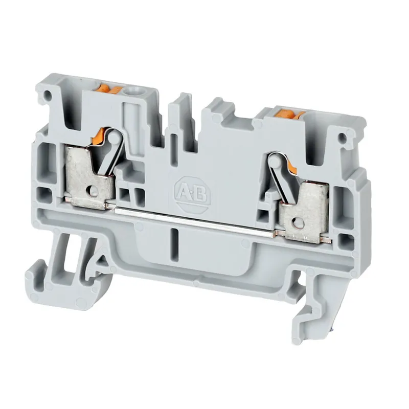 1492-P3-BR IEC Feed-Through Push-in Terminal Block