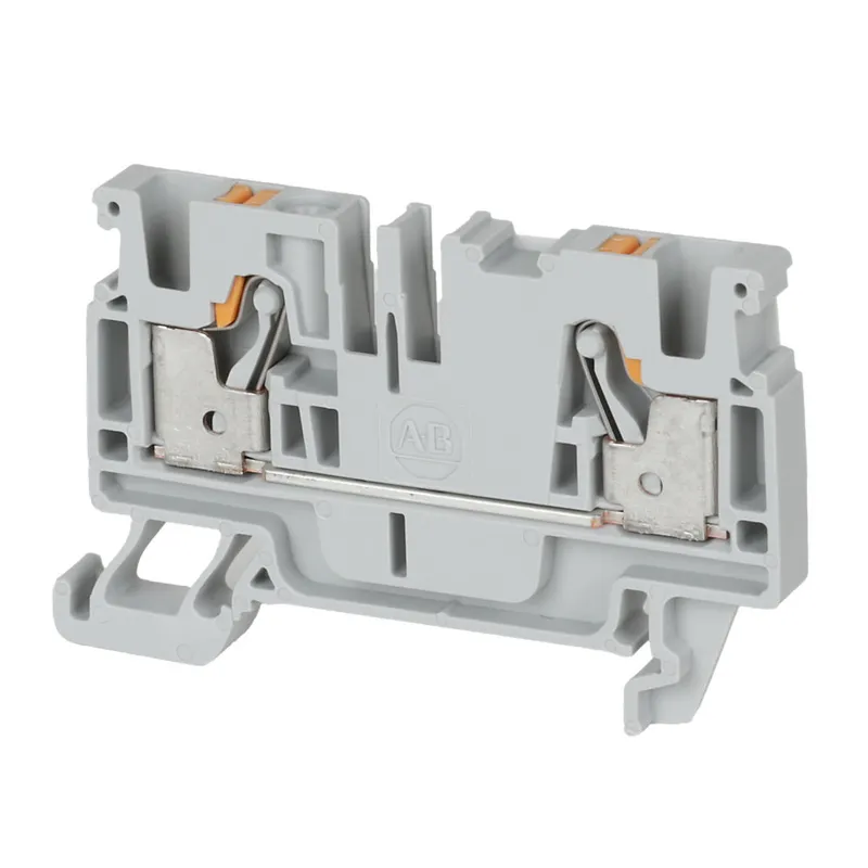 1492-P4T-BR IEC Feed-Through Push-in Terminal Block