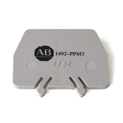 Allen-Bradley 1492-PPM3 – IEC Term Blck 2x40x30.5 mm Partition Plt Allen-Bradley 1492-PPM3 – IEC Term Blck 2x40x30.5 mm Partition Plt
