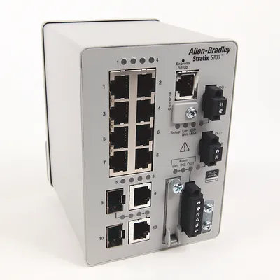 Allen-Bradley 1783-BMS10CL – Stratix 5700 10 Port Managed Switch Allen-Bradley 1783-BMS10CL – Stratix 5700 10 Port Managed Switch