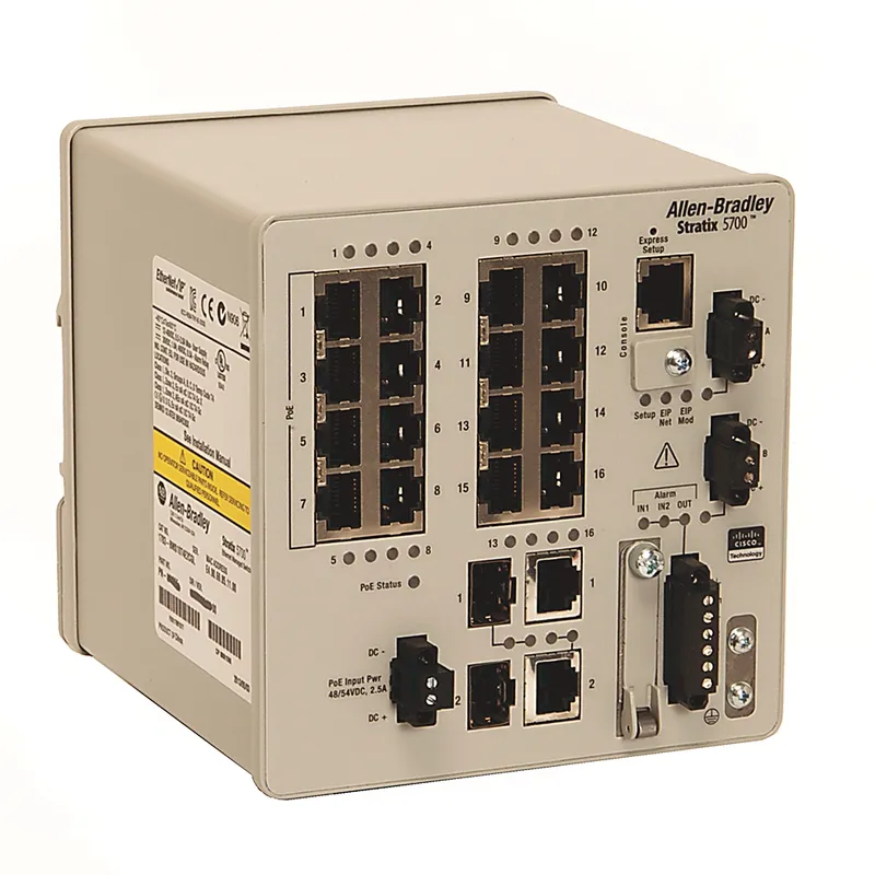 1783-BMS12T4E2CGL Stratix 5700 18 port managed switch