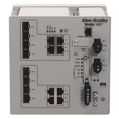 Allen-Bradley 1783-HMS4C4CGN – Stratix 5400 8 Port Managed Switch Allen-Bradley 1783-HMS4C4CGN – Stratix 5400 8 Port Managed Switch
