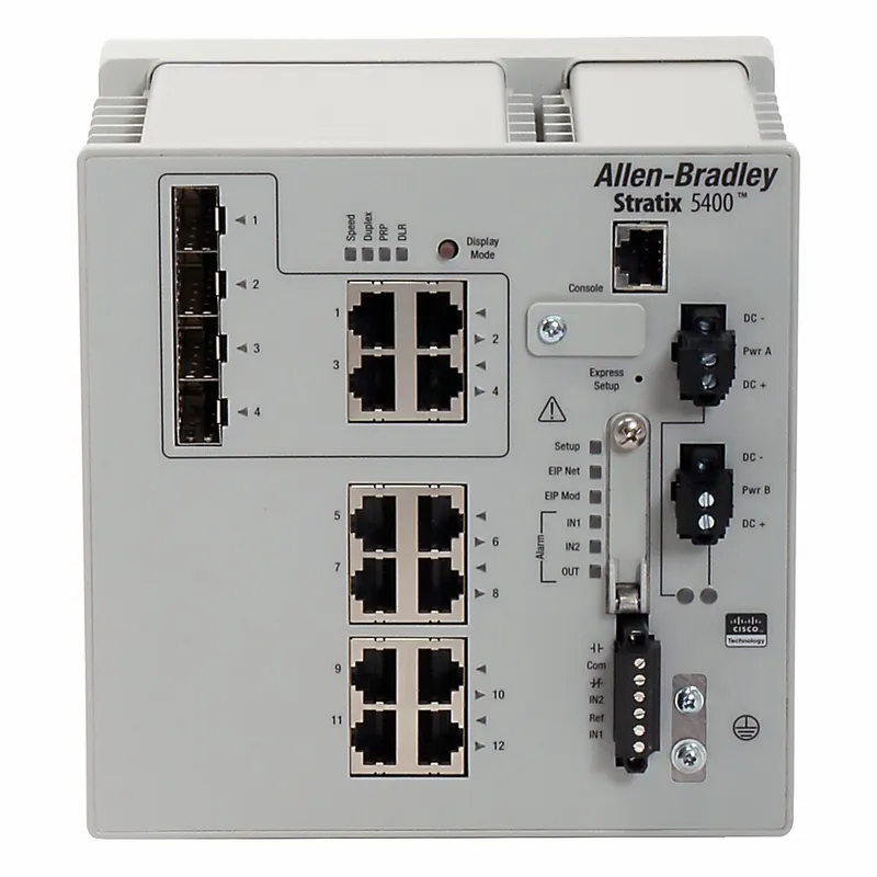 1783-HMS8TG4CGR Stratix 5400 12 Port Managed Switch