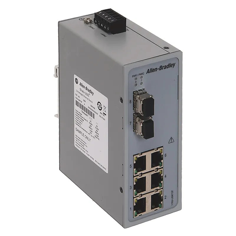 1783-US6T2F Stratix 2000 6T+2F Port Unmanaged Switch