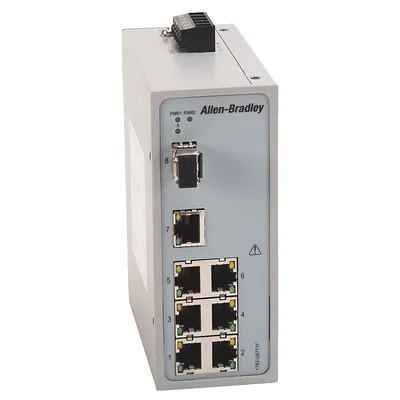 1783-US7T1F Stratix 2000 7T+1F Port Unmanaged Switch