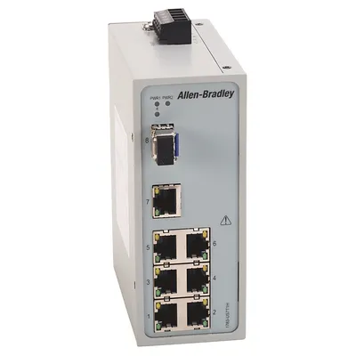 Allen-Bradley 1783-US7T1H – Stratix 2000 7T+1H Port Unmanaged Switch Allen-Bradley 1783-US7T1H – Stratix 2000 7T+1H Port Unmanaged Switch