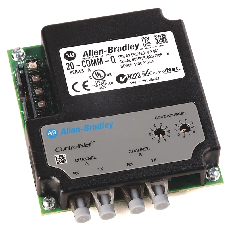 20-COMM-Q PowerFlex ControlNet Fiber Media Adapter