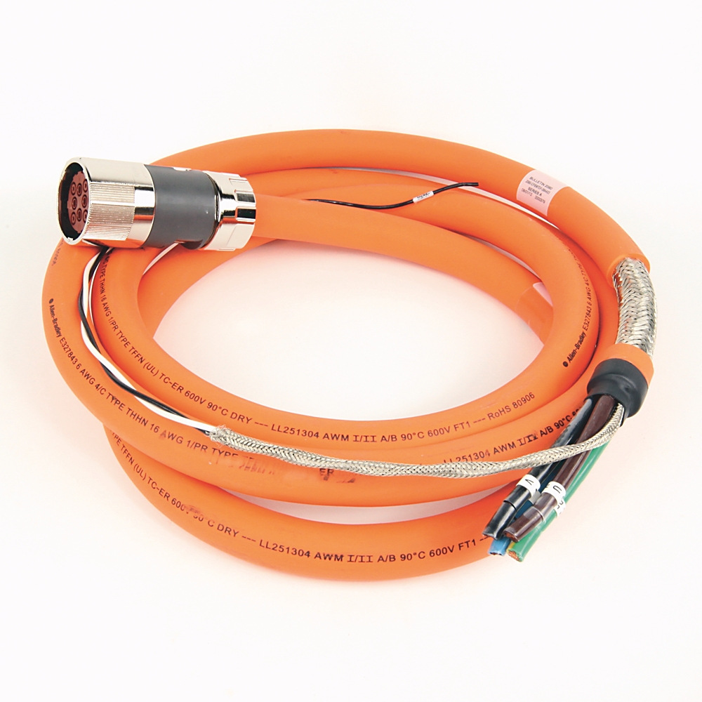 Allen-Bradley 2090-CPBM7DF-04AA07 – MP-Series 7 m Length Pwr and Brake Cable Allen-Bradley 2090-CPBM7DF-04AA07 – MP-Series 7 m Length Pwr and Brake Cable