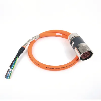 Allen-Bradley 2090-CPWM7DF-10AA01 – MP-Series 1m Servo Power Cable Allen-Bradley 2090-CPWM7DF-10AA01 – MP-Series 1m Servo Power Cable