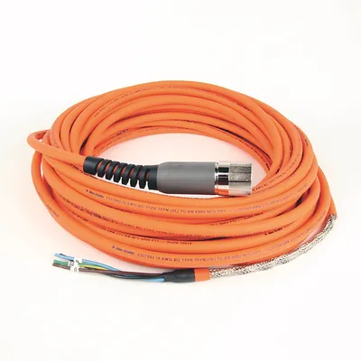 Allen-Bradley 2090-CPWM7DF-16AA15 – MP-Series 15m Servo Power Cable Allen-Bradley 2090-CPWM7DF-16AA15 – MP-Series 15m Servo Power Cable