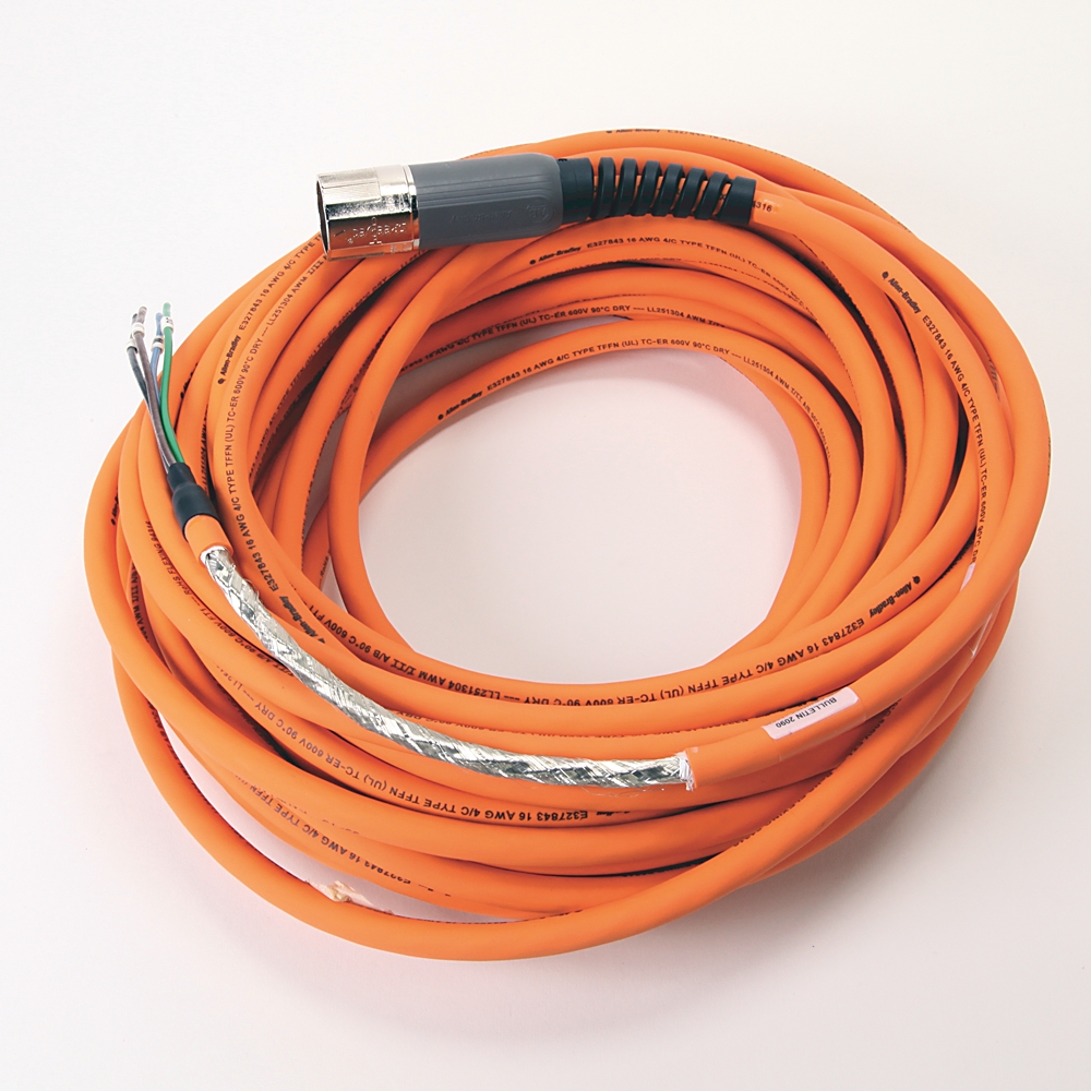 Allen-Bradley 2090-CPWM7DF-16AF20 – MP-Series 20m Length Power Cable Allen-Bradley 2090-CPWM7DF-16AF20 – MP-Series 20m Length Power Cable