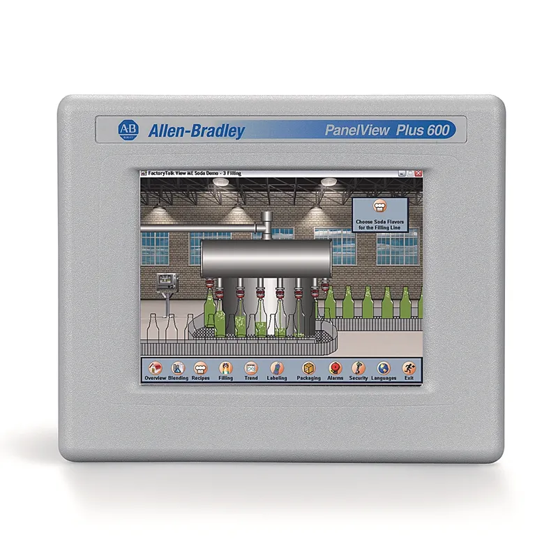 2711P-T6M20D8 PanelView Plus 6 6 Grayscale Touch DC