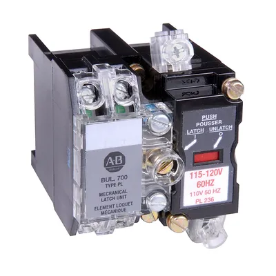 Allen-Bradley 700DC-PKLL10Z1 – Industrial Relay Mechanical Latch Allen-Bradley 700DC-PKLL10Z1 – Industrial Relay Mechanical Latch