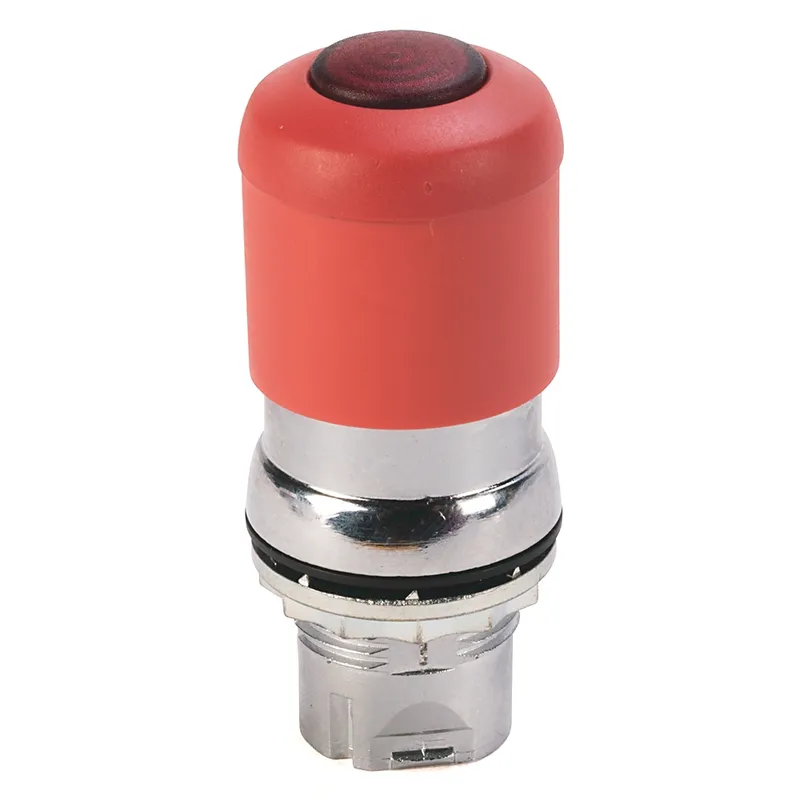 800FM-LMP34MN3RX12L 800F Illuminated Mushroom,Metal,Push-Pul