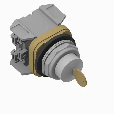 800T-E1122B 30 mm Cyl Lock Push-Button 800T PB