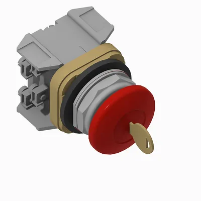 800T-E1434M6BV 30 mm Cyl Lock Push-Button 800T PB