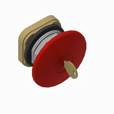 800T-E1544J6 30 mm Cyl Lock Push-Button 800T PB