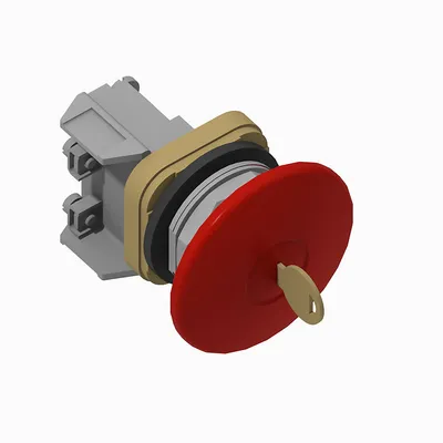 800T-E1544J6D1 30 mm Cyl Lock Push-Button 800T PB