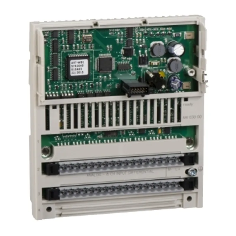 distributed analog input Modicon Momentum - 4 Input