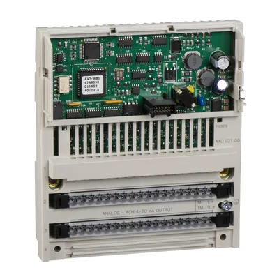 distributed analog output Modicon Momentum - Conformal coating - 4 O - 4..20 mA