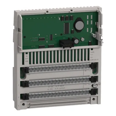 discrete I/O module Modicon Momentum - 16 I/O solid state