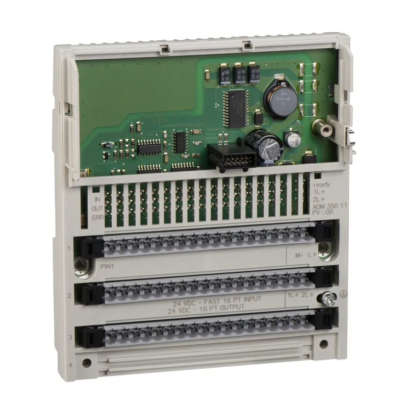 discrete I/O module Modicon Momentum - Conformal coating - 16I / 8O solid state