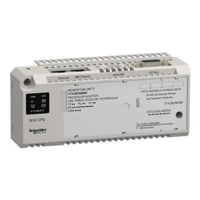 Unity M1E processor - RS232/485 - Ethernet - USB - I/O bus
