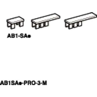 Blank label, Linergy TR,  clip-on marker, Size 4.5x8.3mm