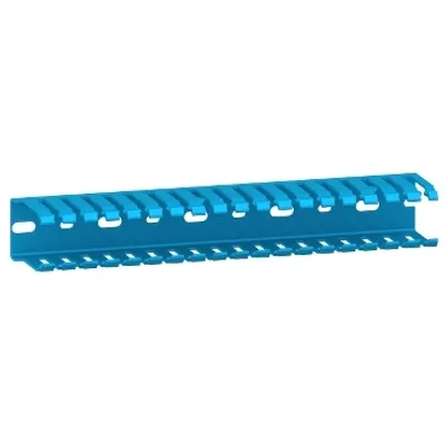 Cable duct - 90 x 30 mm - without cover - blue