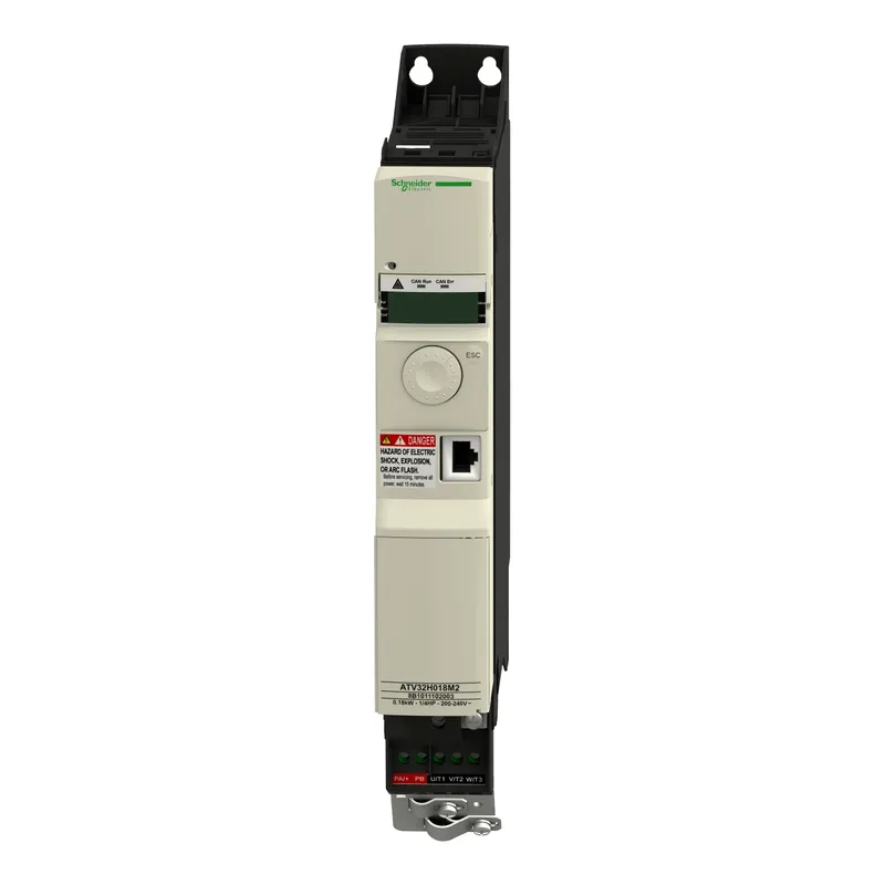 variable speed drive ATV32 - 0,18 kw - 200 V - 1 phase - with heat sink