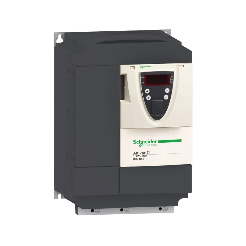 Variable speed drive, Altivar 71, 18.5kW, 25hp, 380 to 480V, 60.2dB, EMC filter, without graphic terminal, CANopen, Modbus, wear part