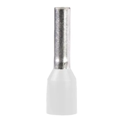 Cable ends, Linergy TR cable ends, single conductor, white, 0.5mmÂ², medium size, 5 sets of 200