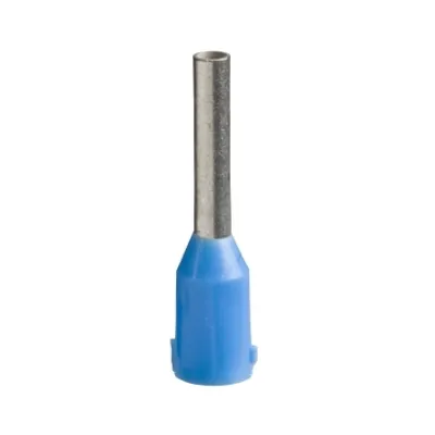 Cable ends, Linergy TR cable ends, single conductor, blue, 2.5mmÂ², for insulated, medium size, 5 sets of 200