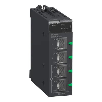 Ethernet module M340 - 4 x RJ45 10/100