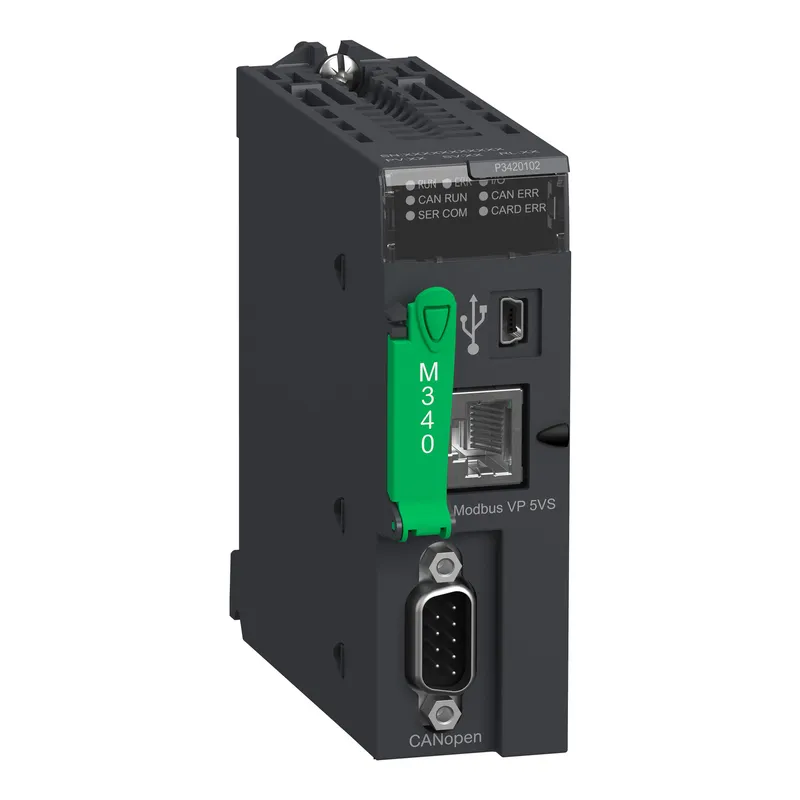 processor module M340 - max 1024 discrete + 256 analog I/O