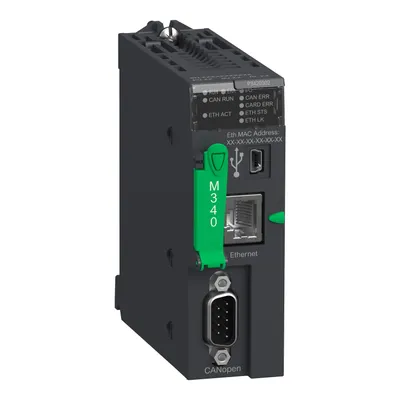 processor module M340 - max 1024 discrete + 256 analog I/O - CANOpen