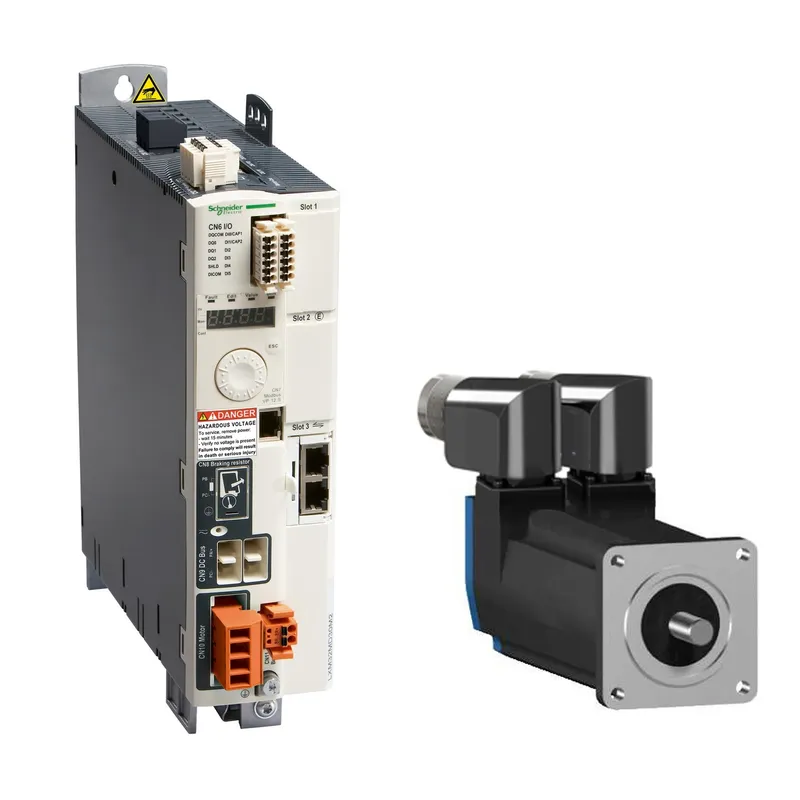 AC servo motor BSH - 0.9 N.m - 6000 rpm - untapped shaft - with brake - IP65