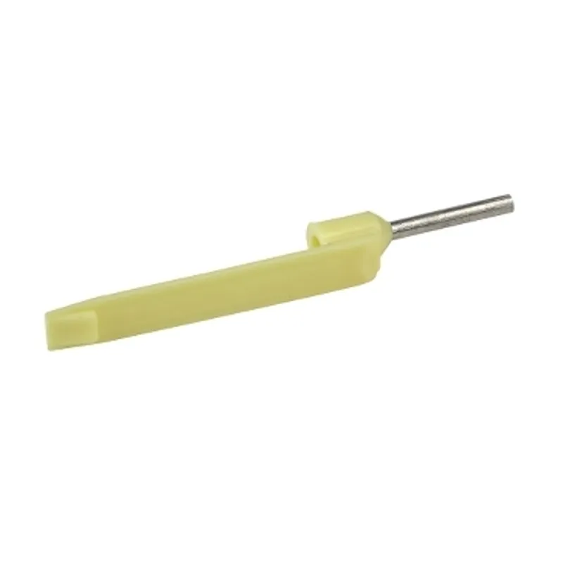 Cable end, Linergy TR cable ends, Single conductor, yellow,.25mmÂ², medium size, markable, 10 sets of 100