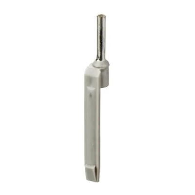 Cable end, Linergy TR cable ends, Single conductor, grey, 2.5mmÂ², medium size, markable, 10 sets of 100