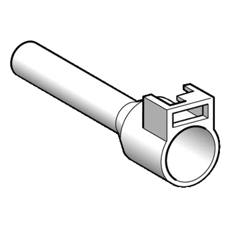Cable end, Linergy TR cable ends, single conductor, white, 16mmÂ², long size, for clip-in, 10 sets of 100 — photo 2 of 2