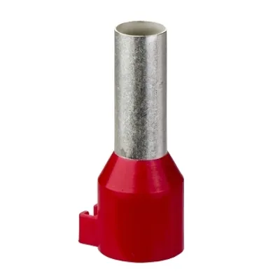 Cable end, Linergy TR cable ends, single conductor, red, 35mmÂ², long size, for clip-in type, 10 sets of 100