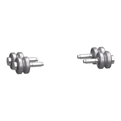 carrier roller replacement set, Lexium MC12, 10 x 4 rollers and 10 x 2 lubrication pads.