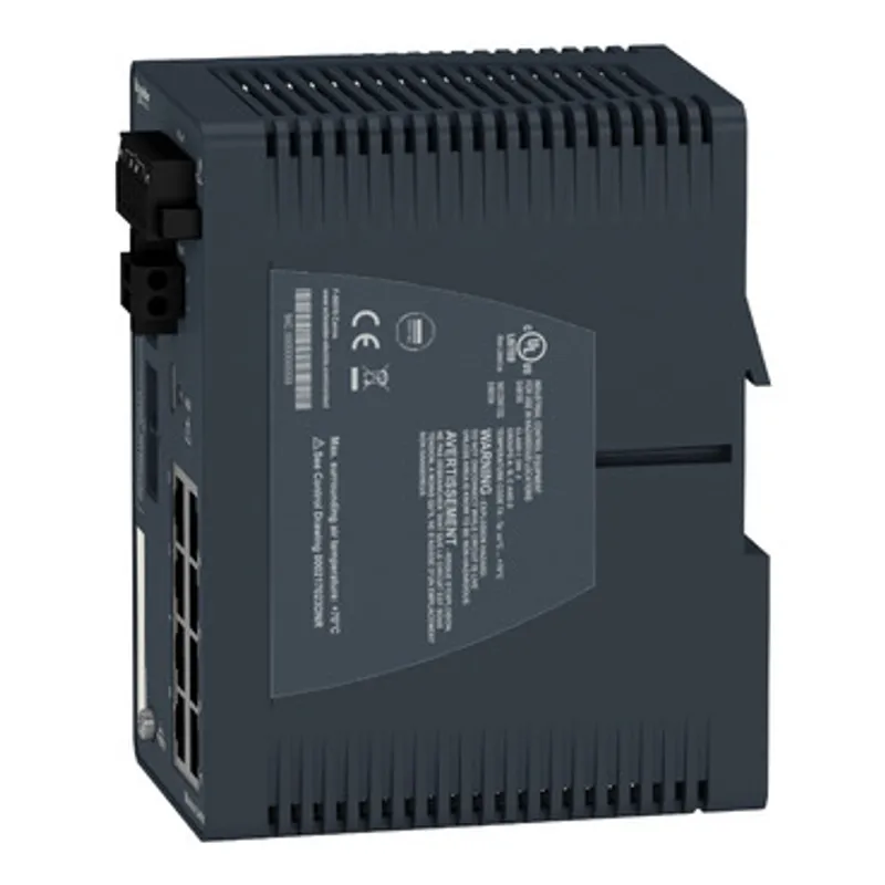 Modicon Extended Managed Switch - 8 ports for copper + 2 ports for fiber optic single-mode - Harsh — photo 6 of 7