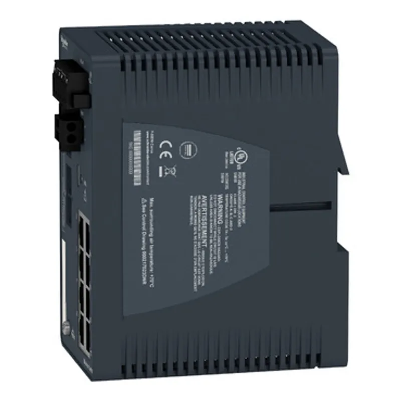 Modicon Extended Managed Switch - 8 ports for copper + 2 ports for fiber optic multimode - Harsh — photo 4 of 7