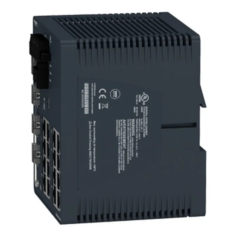 network switch, Modicon Networking, managed, 16 ports for copper with 4Gigabit SFP — photo 2 of 7