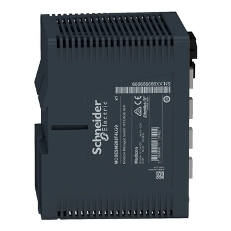 network switch, Modicon Networking, managed, 16 ports for copper with 4Gigabit SFP — photo 4 of 7