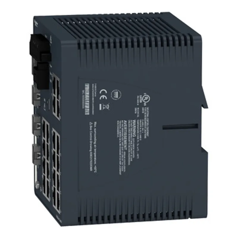 network switch, Modicon Networking, managed, 20 ports for copper with 4Gigabit SFP — photo 2 of 7